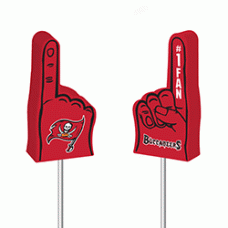 Tampa Bay Buccaneers #1 Antenna Topper Finger / Dashboard Buddy (NFL Football) 